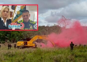 Golpe a la extracción ilegal de oro en Ataco con la destrucción de 18 retroexcavadoras