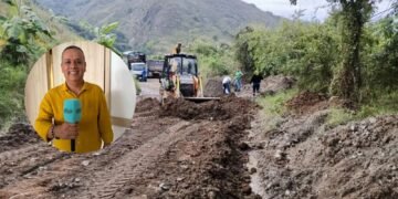 “Cada aguacero es un riesgo”: alcalde de San Antonio alerta por vía inestable en el sector Zanja Honda