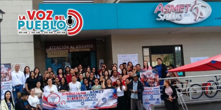 Hoy desde las 7:00 a.m. vuelven las protestas de los trabajadores de Asmet Salud en el Tolima