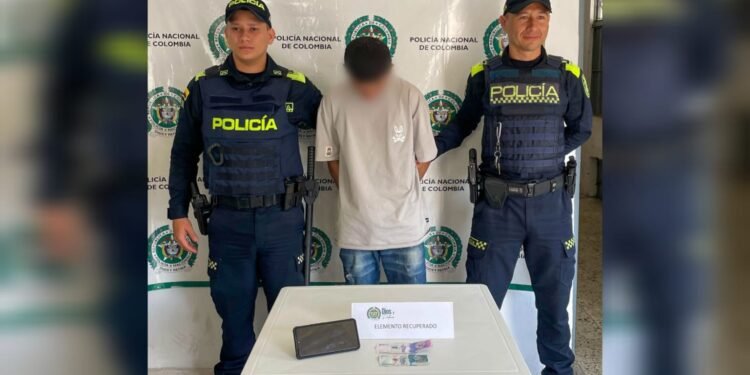 Alias ‘Frente’ no logró escapar: cayó con celular y dinero robado