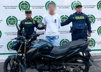 ¡No llegó lejos! Cayó ‘Sebas’ tras robar moto y caminar con ella por Ibagué