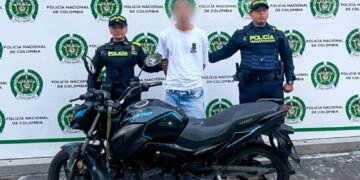 ¡No llegó lejos! Cayó ‘Sebas’ tras robar moto y caminar con ella por Ibagué