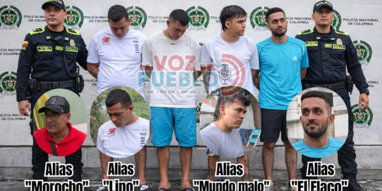 Ráfaga y huida: cayeron ‘Morocho’, ‘Lino’ y ‘Mundo Malo’ por atentado en Ibagué