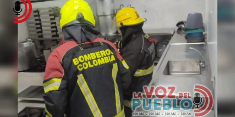 Explosión y fogonazo en cocina del PAE en Ibagué deja dos heridos