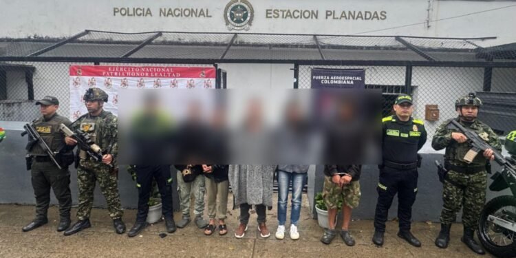 Golpe al frente de alias ‘Iván Mordisco’: cinco capturados en Planadas