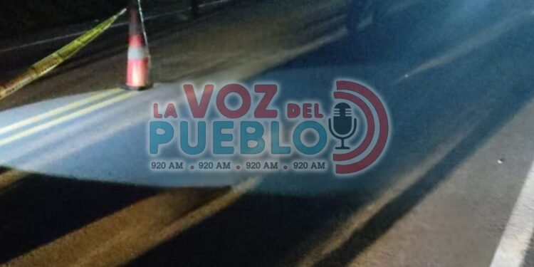 ¡Tragedia en la variante de Honda! Peatón muere tras ser arrollado por motocicleta