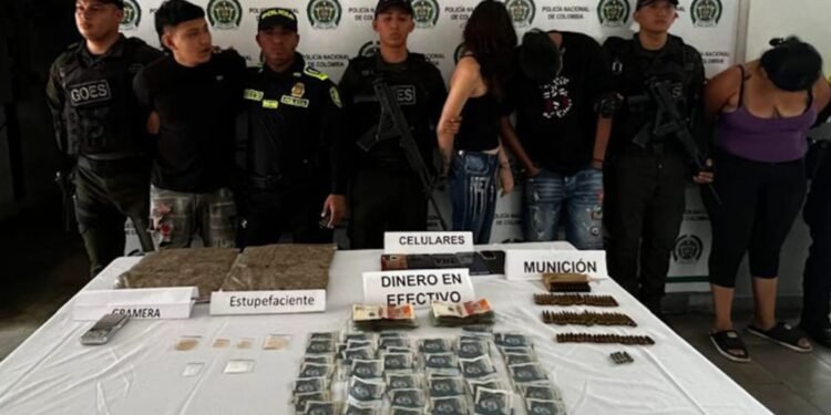 Con droga y municiones: así cayeron cuatro señalados de mover estupefacientes en El Espinal