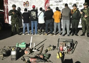 ¡Socavón ilegal al descubierto! Seis capturados mientras saqueaban oro en Casabianca