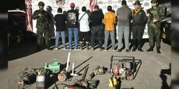 ¡Socavón ilegal al descubierto! Seis capturados mientras saqueaban oro en Casabianca