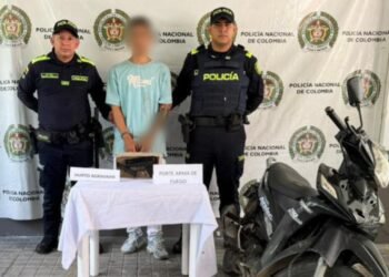 Cayó en Melgar presunto ladrón de motos que iba armado tras robo en Girardot