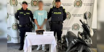 Cayó en Melgar presunto ladrón de motos que iba armado tras robo en Girardot