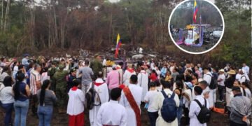 Puerto Leguízamo recuerda la tragedia del Hércules C-130 con lágrimas y velas