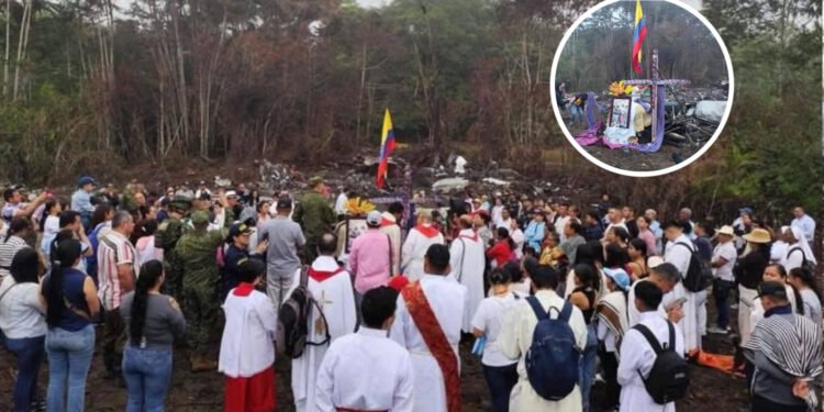 Puerto Leguízamo recuerda la tragedia del Hércules C-130 con lágrimas y velas