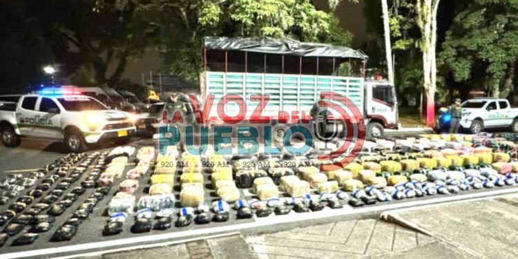 Golpe al narco: encuentran casi dos toneladas de droga en la vía Ibague – Cajamarca