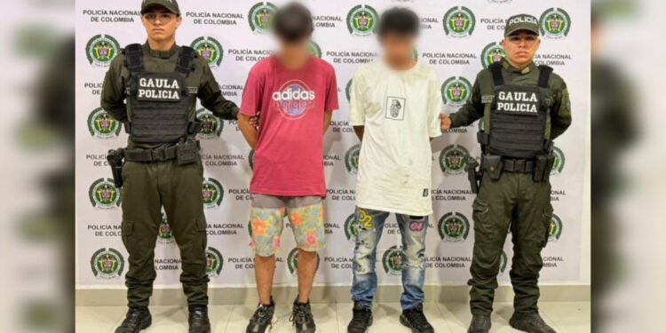 ¡Cayeron los cobradores del miedo! ‘Pri’ y ‘El Mudo’ tras las rejas en Mariquita