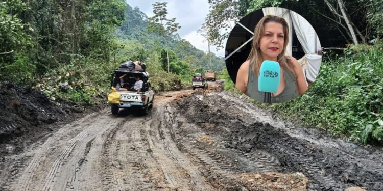 Vías rurales de Santa Teresa, San Fernando y San Jorge del Líbano están intransitables por lluvias