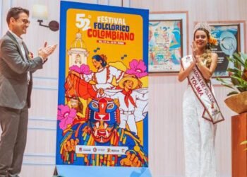 Secretario de Cultura de Ibagué destacó que la imagen oficial del Festival Folclórico Colombiano fue creada por un artista local