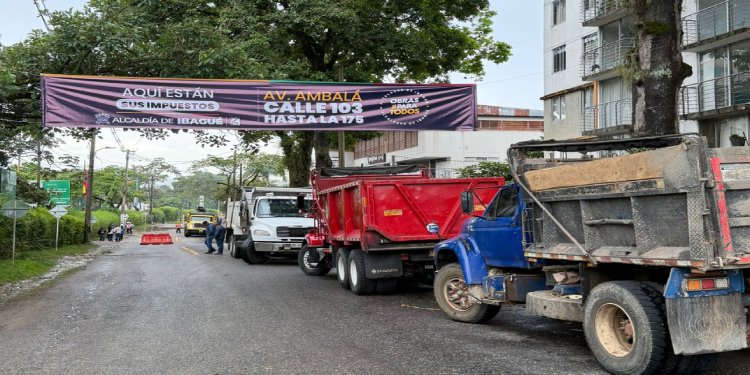Iniciaron obras de pavimentación en la comuna 7 de Ibagué
