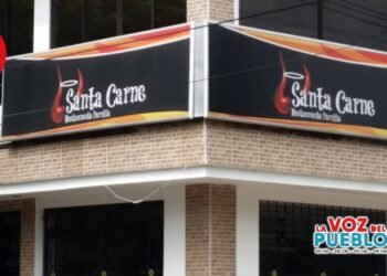 ¡Ni los restaurantes se salvan! Asaltan ‘Santa Carne’ en pleno centro de El Espinal