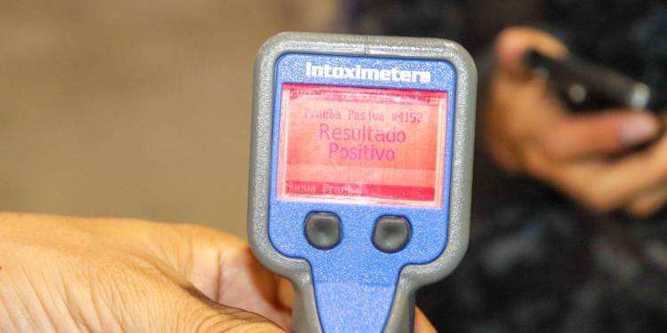 Ocho conductores fueron sorprendidos conduciendo en estado de embriaguez