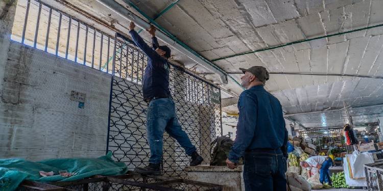 Iniciaron nuevas obras de mantenimiento y embellecimiento en Plaza La 14