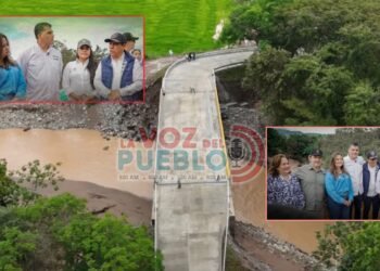 En Chaparral inauguran puente San Bartolomé y ponen la primera piedra para el puente La Enramada