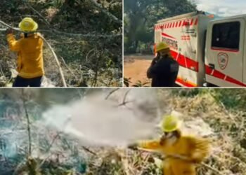 “Una chispa puede acabar con todo”: Bomberos de Chaparral piden frenar quemas y cuidar el agua