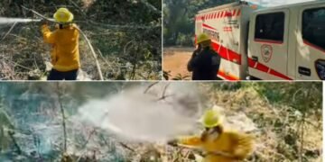 “Una chispa puede acabar con todo”: Bomberos de Chaparral piden frenar quemas y cuidar el agua