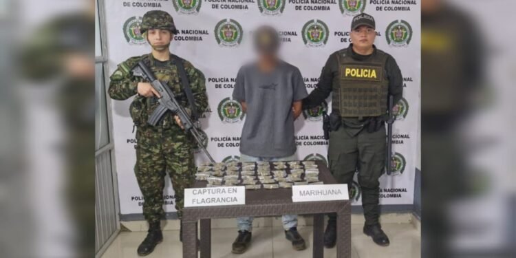 Golpe en la madrugada: capturan a hombre con droga en Planadas