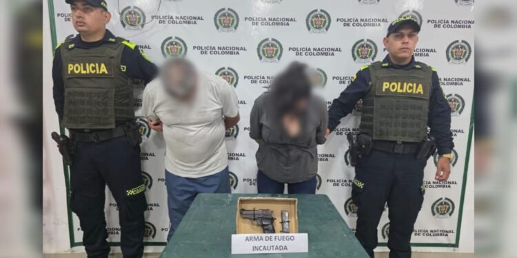 Alias ‘Tambocho’ y una mujer cayeron armados en Armero Guayabal
