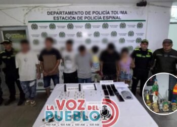 Armas, droga y hasta elementos de santería encontraron en megaoperativo en El Espinal