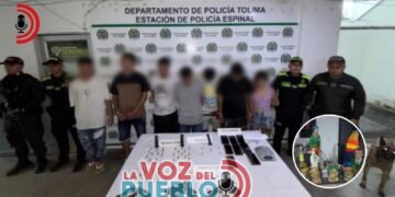 Armas, droga y hasta elementos de santería encontraron en megaoperativo en El Espinal
