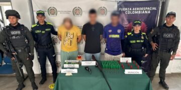 Con revólver, escopeta y bazuco: así cayó presunta red en San Luis y Payandé