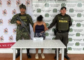 Atraparon a alias ‘La Gorda’ con 300 dosis de bazuco en Chaparral