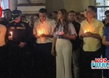 Con velas y globos blancos, El Espinal exigió justicia por la bebé Mía Kathaleya