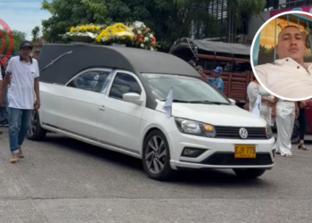 Sentida despedida del prestamista asesinado en el Guamo