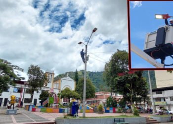 Restauraron servicio de alumbrado público en Parque de Belén