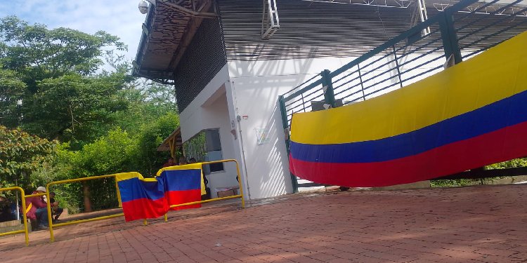 Protesta de aprendices del SENA en Picaleña por retrasos en apoyos y condiciones de formación