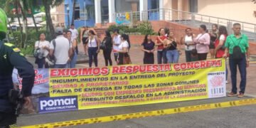 Habitantes del conjunto Lotus denuncian abandono del proyecto por parte de la constructora El Pomar
