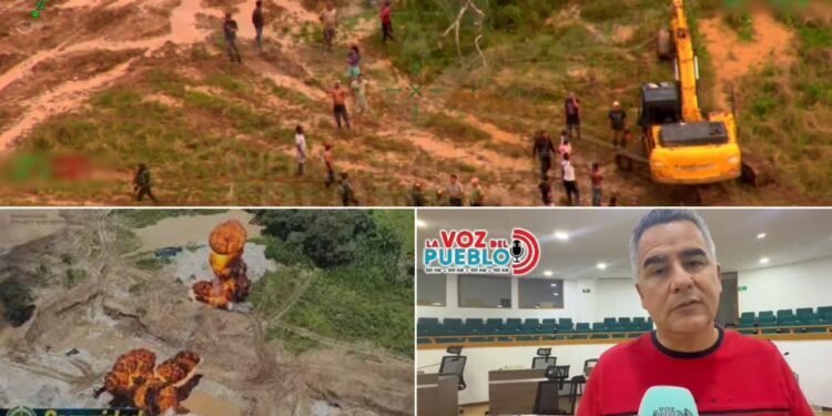 “El orden público está totalmente perdido en Ataco”: dura denuncia de Ferro por minería ilegal