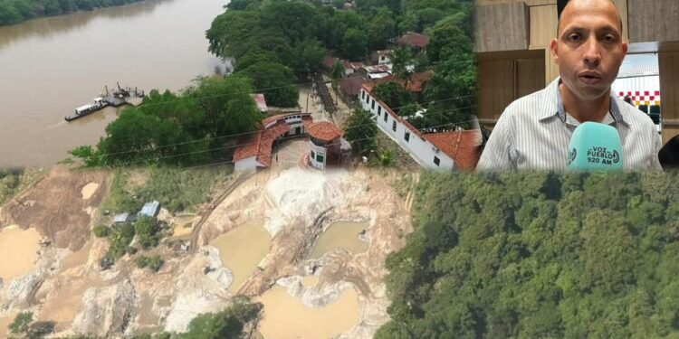 En Ambalema le piden a la comunidad vigilar los ríos para evitar la extracción ilegal de oro