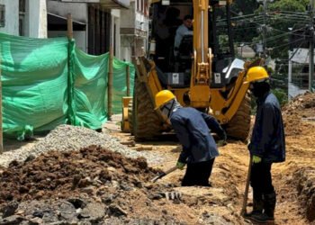 Inició intervención de corredor clave en la movilidad del centro de Ibagué
