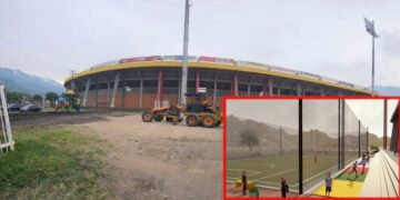 Inició revisión de diseños para intervenir la Cancha Marte y el Polideportivo Maracaná en Ibagué