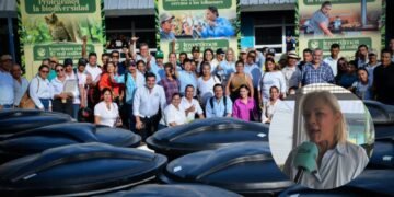 Cortolima impulsa el desarrollo sostenible del sur del Tolima con la entrega de filtros verdes a familias cafeteras