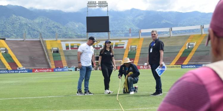Estadio Manuel Murillo Toro está listo para partido entre Deportes Tolima y Nacional de Uruguay 