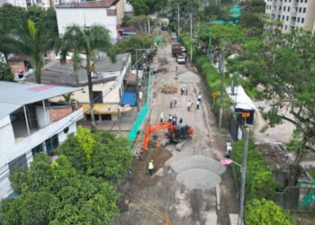Alcaldesa visitó las obras de las más de 130 cuadras serán intervenidas en la Comuna Siete