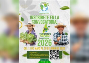 Cortolima abre convocatoria 2026 para nuevos Negocios Verdes en el Tolima