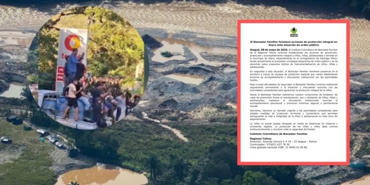 “Niños estarían siendo instrumentalizados”: alerta del ICBF por grave crisis de orden público en Ataco