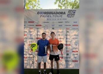 Andrés Amaya campeón de Pádel en Cartagena