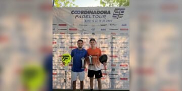 Andrés Amaya campeón de Pádel en Cartagena